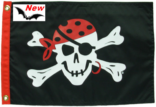 One Eyed Jack 12"x18" Flag